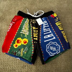 Lifted Anchors Multi Color Shorts